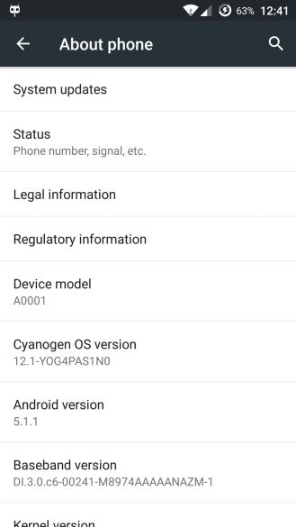 Fotografía - [Mise à jour: Nouveaux liens] Cyanogen OS 12.1 OTA mise à jour (basé sur Android 5.1.1) maintenant disponible en téléchargement pour Le OnePlus One One